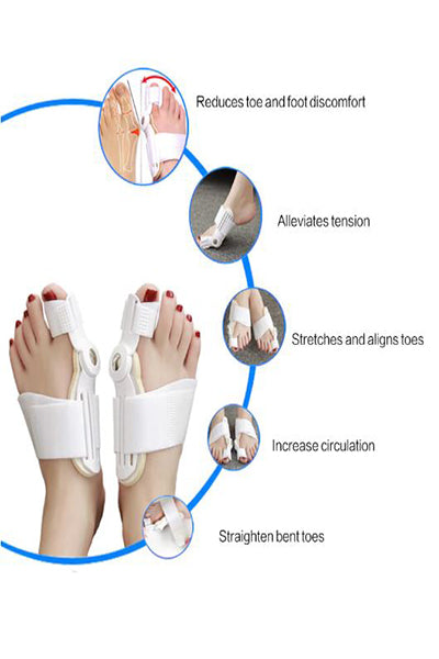 Bunion Splint Big Toe Corrector Hallux Valgus Straightener Foot Pain Relief Day Night Correction Feet Care Tool