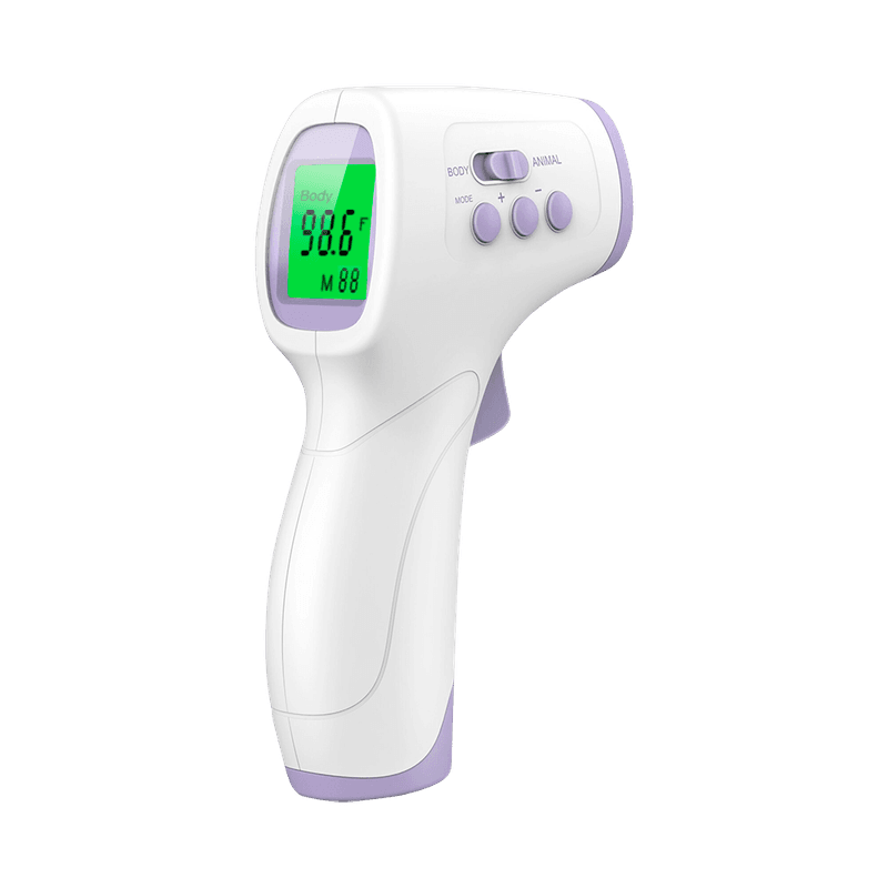 In Stock Touch Free Infrared Forehead Thermometer - For Adults and Kids